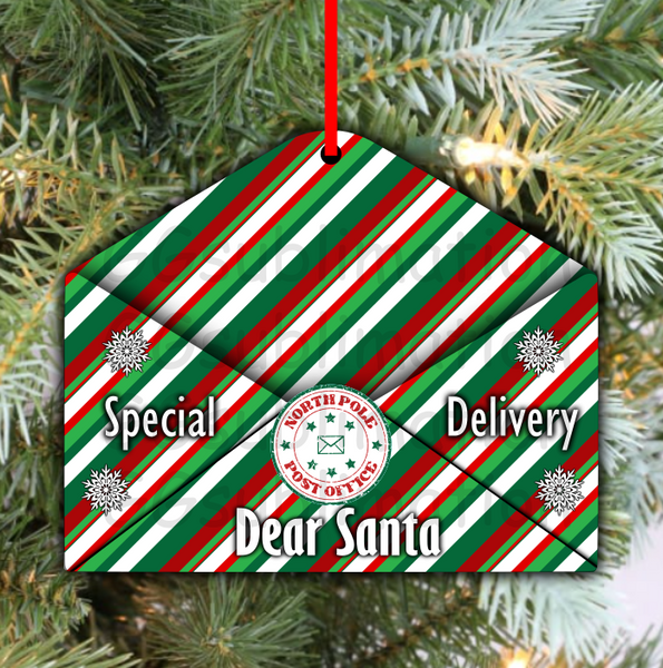 Digital design - Santa letter envelope