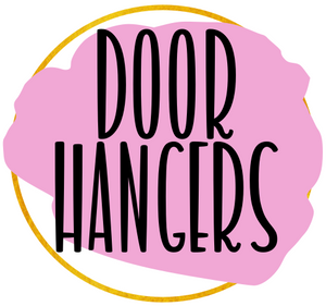 MDF Door hangers