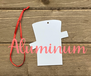 Aluminum Scarecrow head ornament - bulk pricing available