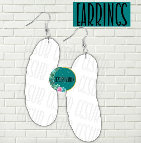 MDF - Pickle earrings 2 sizes to choose from