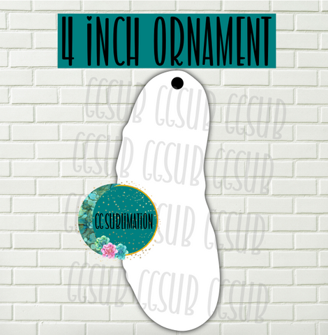 MDF - [4 INCHES] - Pickle Ornaments