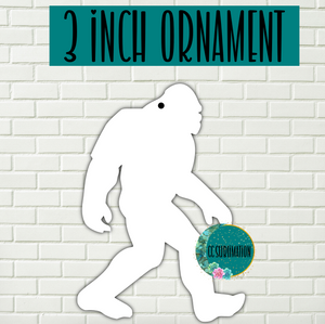 MDF - [3 INCHES] - Big foot 10pc or 25pc Ornament Bundle Price