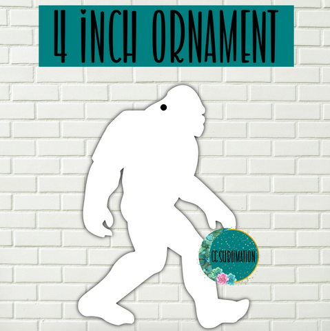 MDF - [4 INCHES] - Big foot Ornaments