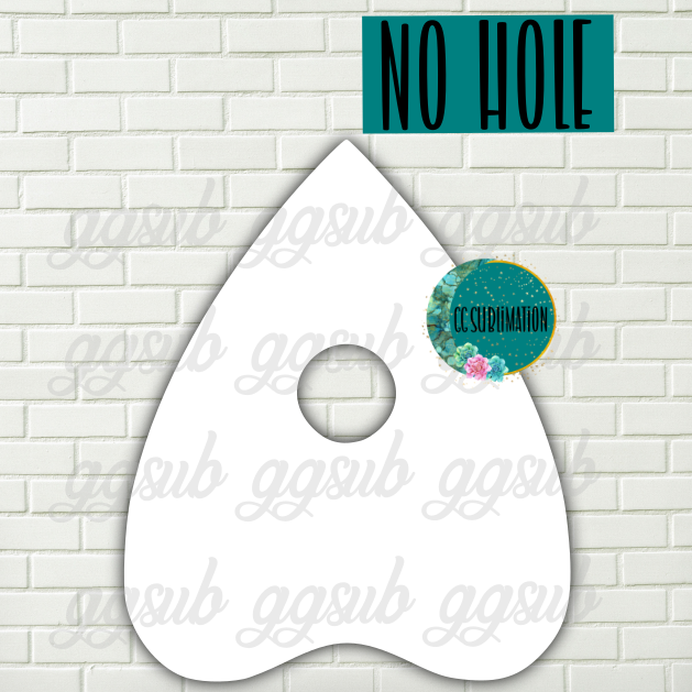 MDF -  Planchette withOUT holes 2 sizes to choose from (great for badge reels & hairbow centers)