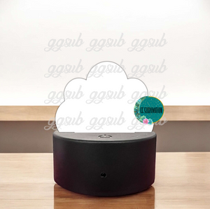 Acrylic Cloud Light Base Blank - Sublimation Acrylic