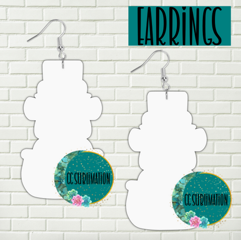 MDF - Paddy day cow earrings 2 sizes to choose from