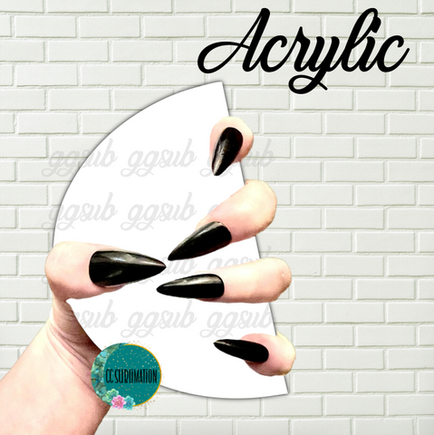 Acrylic Nail prop Watermelon - Sublimation Acrylic