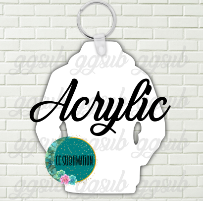 ACRYLIC - Hoodie keychain