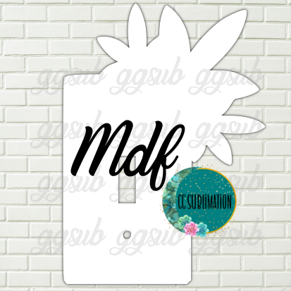MDF - Tiro leaf light switch cover