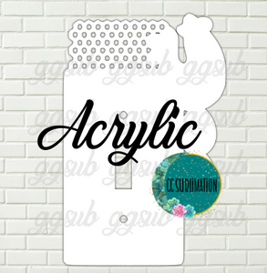 Acrylic Chicken with wire light switch cover Sublimation Acrylic