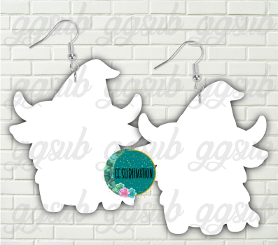 MDF - Highland witch earrings 2 sizes to choose from