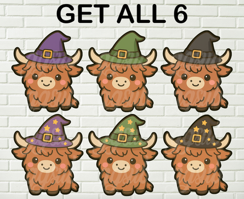 Digital design -  Highland witch bundle