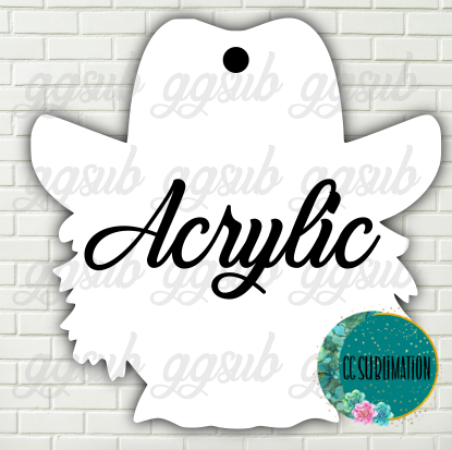 Acrylic- Cowboy scarecrow With or Without Hole - Sublimation Acrylic