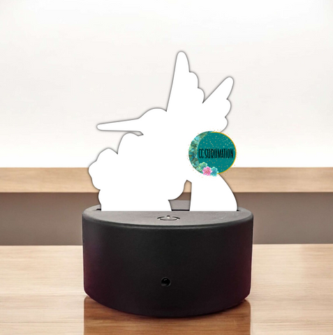 Acrylic Hummingbird Light Base Blank - Sublimation Acrylic