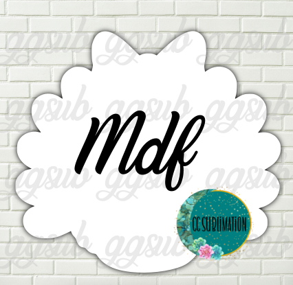 MDF - Turkey with bow withOUT holes 2 sizes to choose from (great for badge reels & hairbow centers)