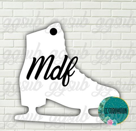 MDF - Ice skate With and WITHOUT holes