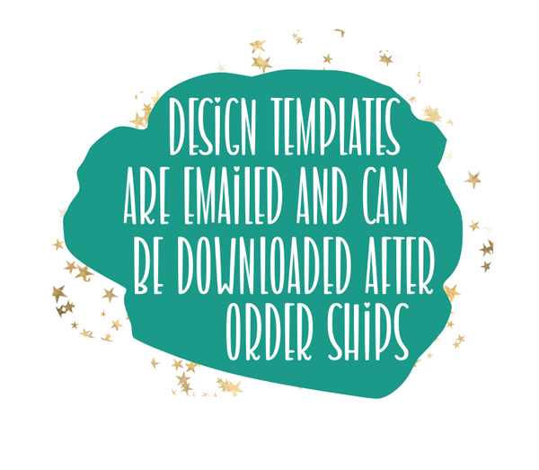 MDF - Scalloped Blanket Tag