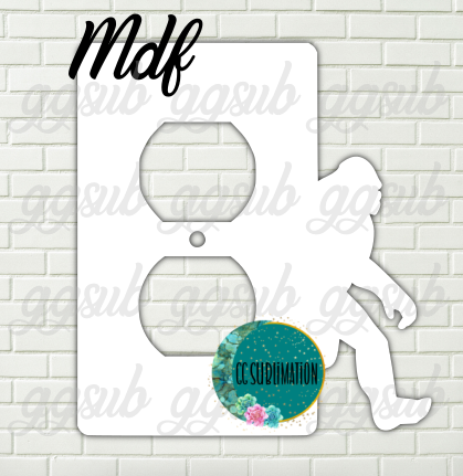 MDF - Big foot - Outlet cover
