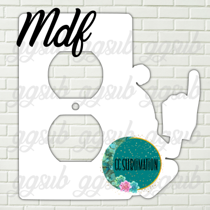 MDF - Sports gnome - Outlet cover