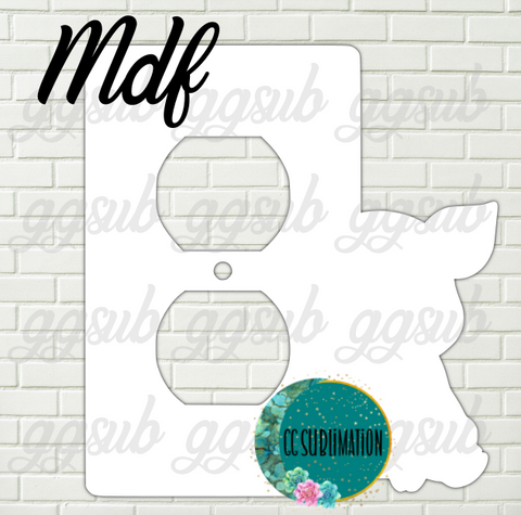 MDF - Pig - Outlet cover
