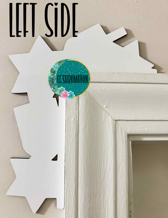 Corner Door Sitter - Star and Dreidel