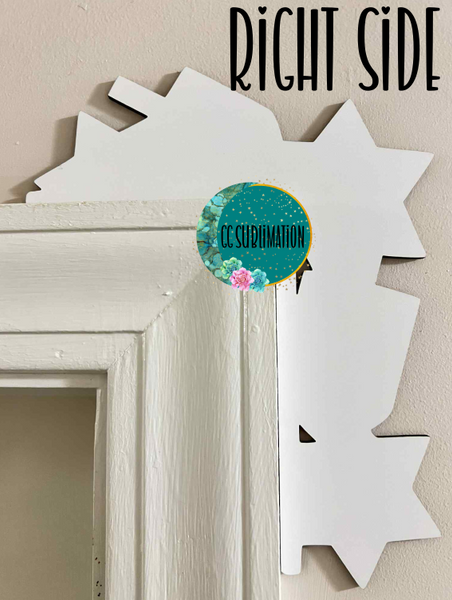 Corner Door Sitter - Star and Dreidel