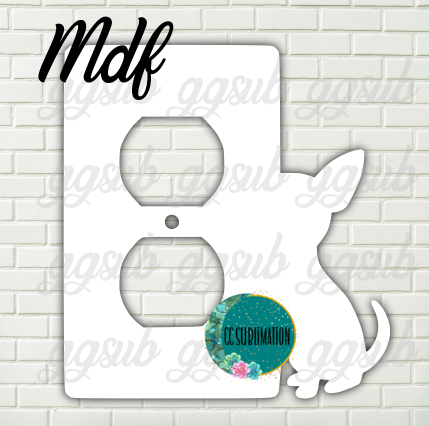MDF - Chihuahua - Outlet cover