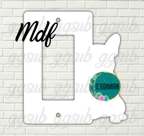 MDF - Frenchie - light ROCKER cover