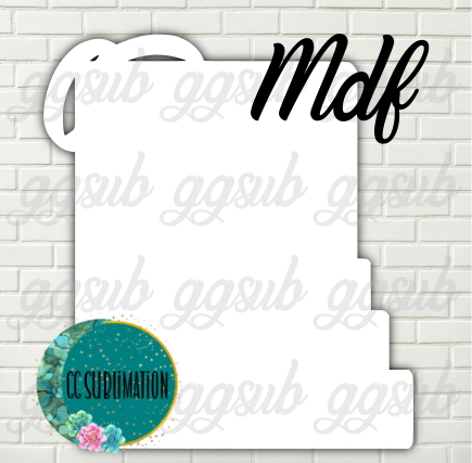 MDF - Wedding ring and cake frame