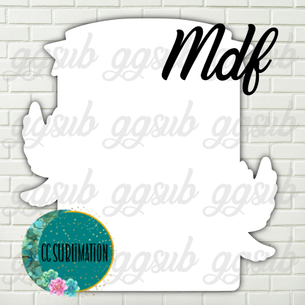 MDF - Wedding doves frame