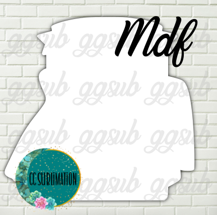 MDF - Wedding outfit frame
