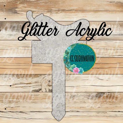 Pepper Garden Stake - Sublimation GLITTER Acrylic