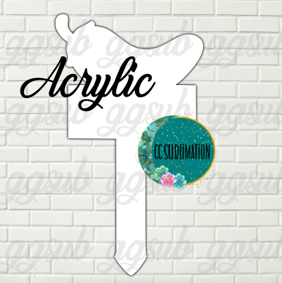Pepper Garden Stake - Sublimation Acrylic