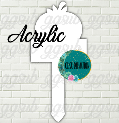 Tomato Garden Stake - Sublimation Acrylic