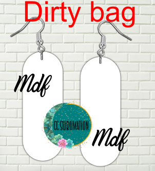 Monthly bag - 1.5 inch - Oval bar - 10 pairs single sided