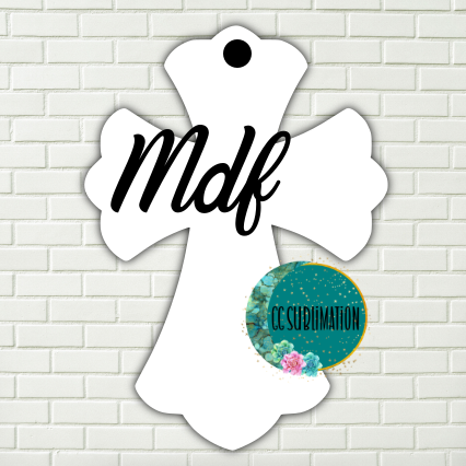 MDF - Fancy cross - With and WITHOUT holes