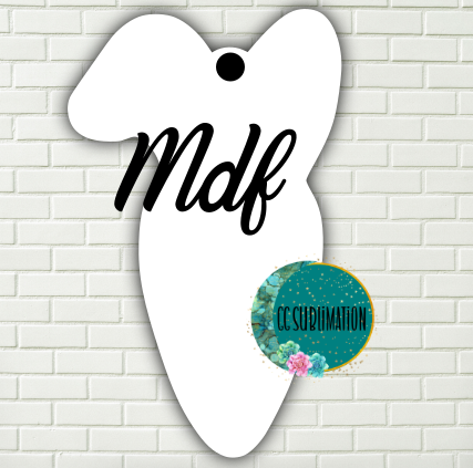 MDF - Bunny carrot - With and WITHOUT holes