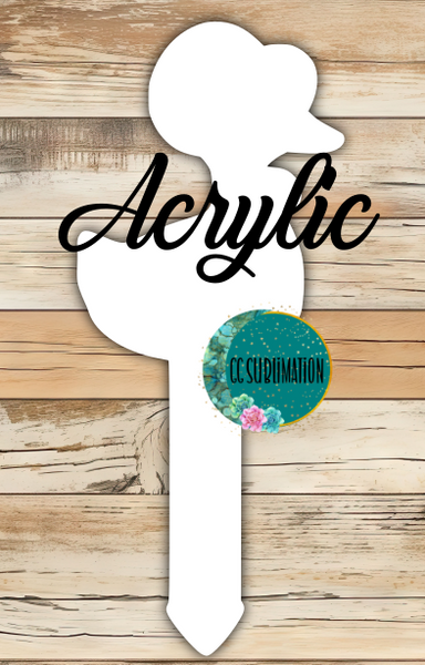 Goose Garden Stake - Sublimation Acrylic