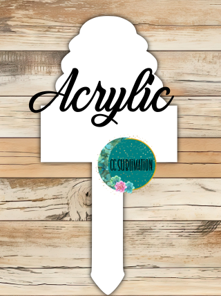 Bee hive with banner Garden Stake - Sublimation Acrylic