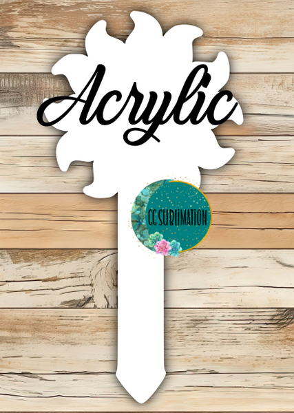 Sun Garden Stake - Sublimation Acrylic