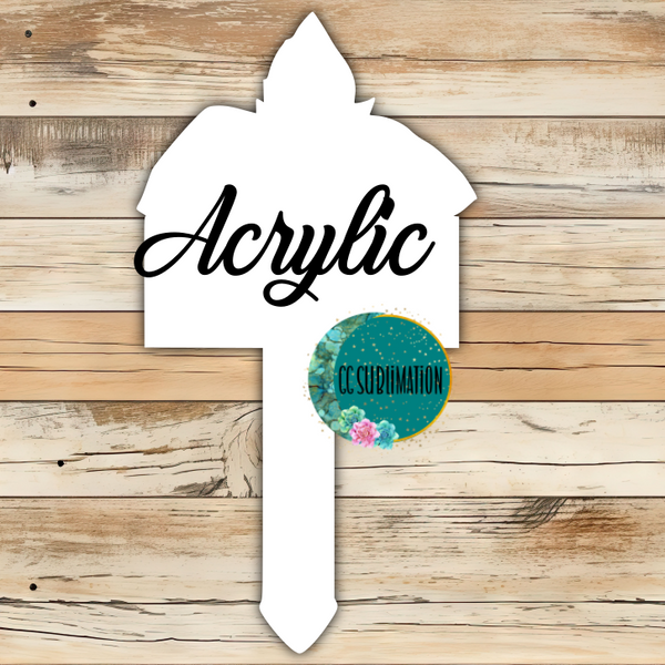 Basil Garden Stake - Sublimation Acrylic