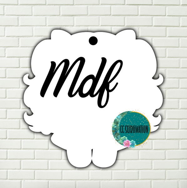 MDF - Doll - with holes 3 sizes to choose from