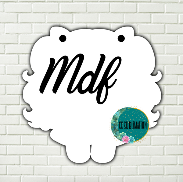 MDF - Doll - with holes 3 sizes to choose from