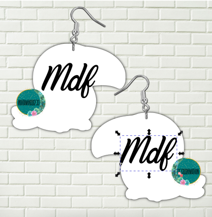 MDF - Toucan - earrings 3 sizes to choose from