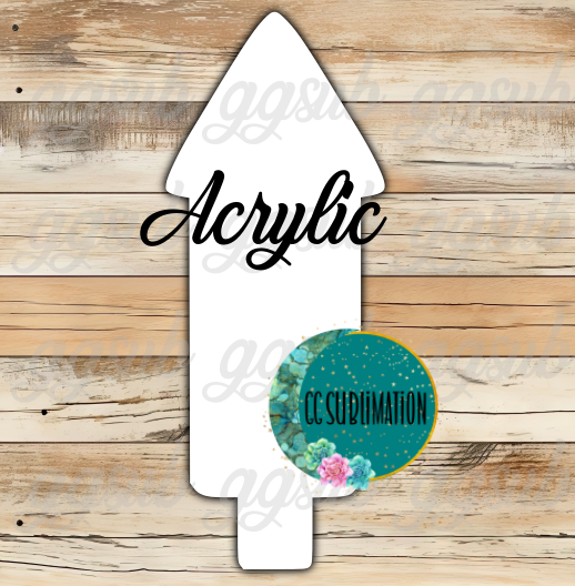 Acrylic - Firework - 10 or 20 count 1.5 & 2 inch size (FOR BADGE REELS)