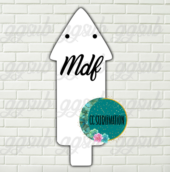 MDF - Firework - with holes 3 sizes to choose from