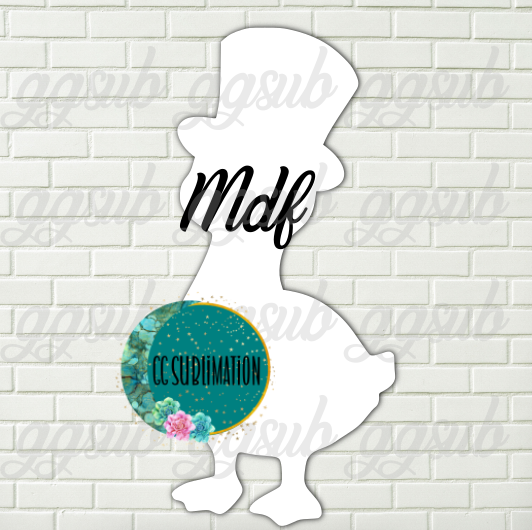 MDF - Top hat goose - With and WITHOUT holes