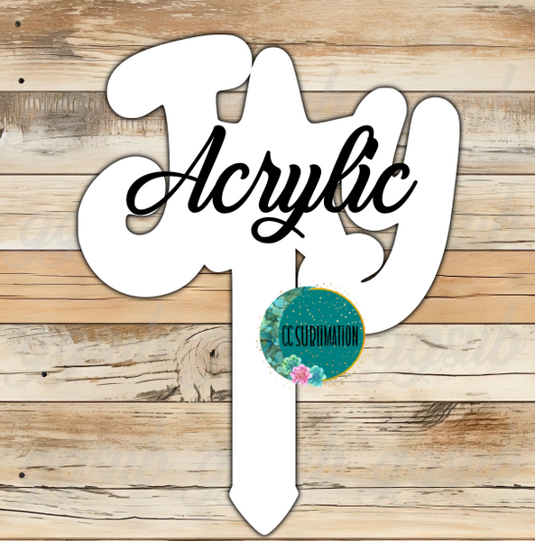Starfish Joy - Garden Stake - Sublimation Acrylic