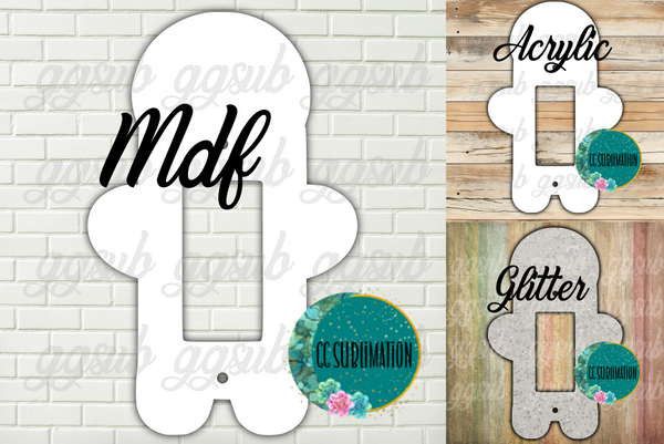 THREE OPTIONS- Gingerbread - Light ROCKER cover