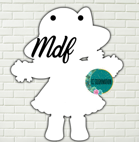MDF - Scarecrow girl - with holes 3 sizes to choose from